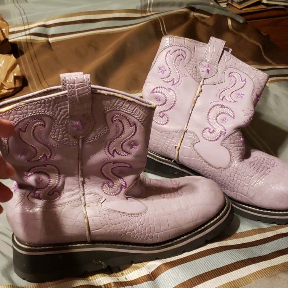 Roper platform boots